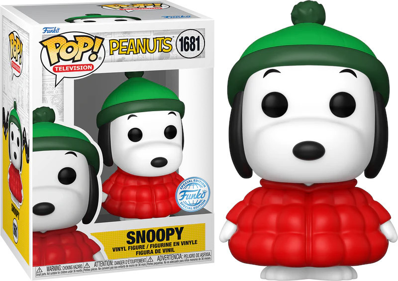 Peanuts Funko Pop Vinyl: Snoopy In Coat