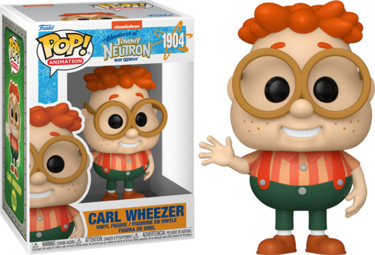 The Adventures of Jimmy Neutron Funko Pop Vinyl: Carl Wheezer