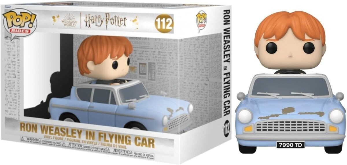 Harry Potter Funko Pop Deluxe Vinyl: Ron Weasley in Flying Car