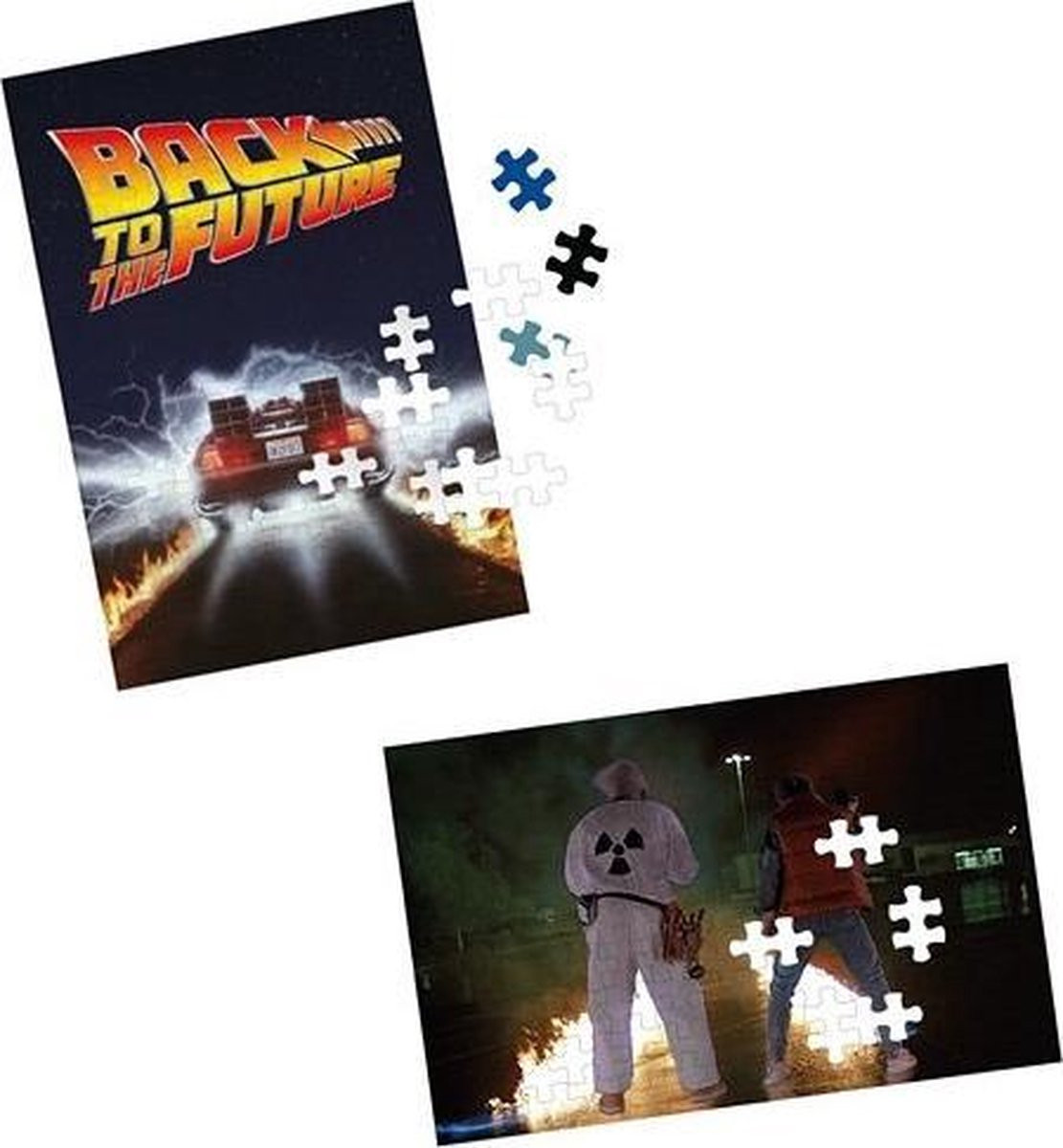 Back to the Future Puzzle - Double Sided Jigsaw (250 pieces)
