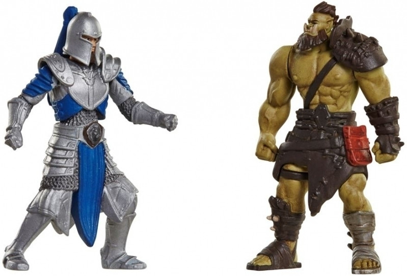 Warcraft Mini Figures - Alliance Soldier vs Horde Warrior