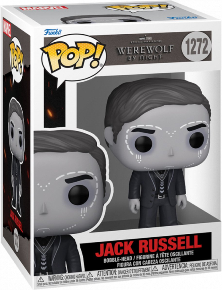 Marvel Werewolf by Night Funko Pop Vinyl: Jack Russel