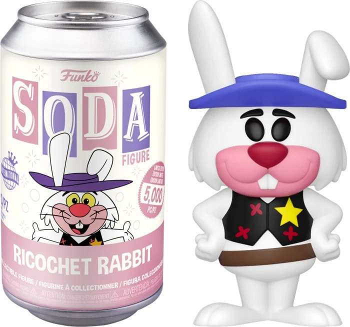 Hanna-Barbera Funko Vinyl Soda: Ricochet Rabbit