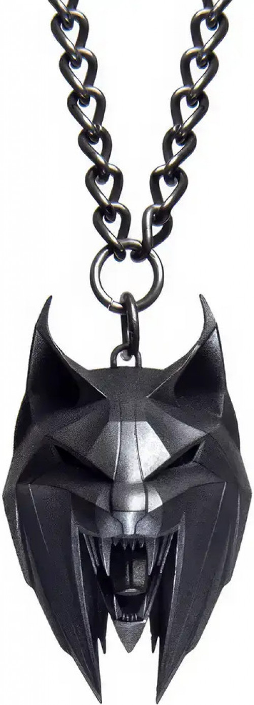 The Witcher - School of the Lynx Medallion and Chain