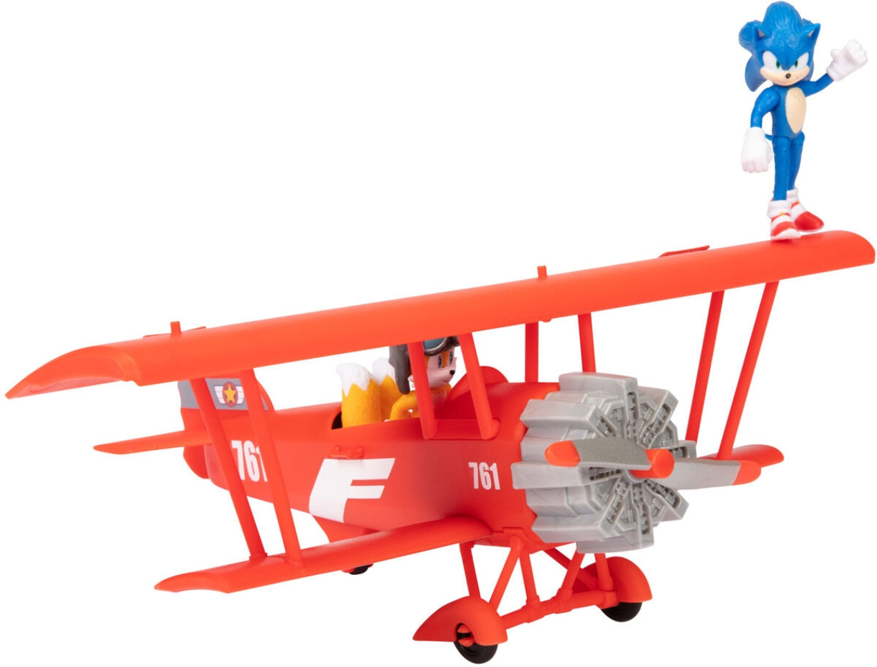 Sonic 2 the Movie Figure - The Tornado Playset