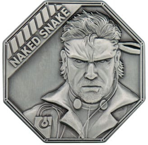 Metal Gear Solid Delta Collectable Coin - Naked Snake (Limited Edition)