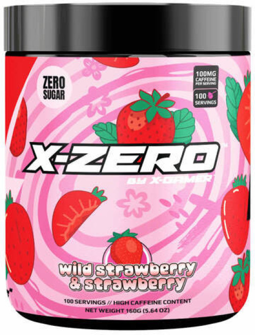 X-Gamer 160g X-Zero Formula - Wild Strawberry & Strawberry