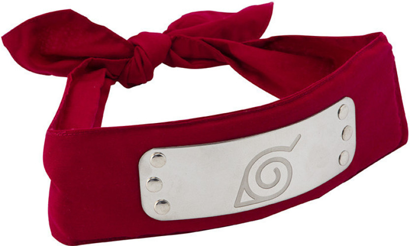 Naruto Shippuden Headband - Konoha (Red)