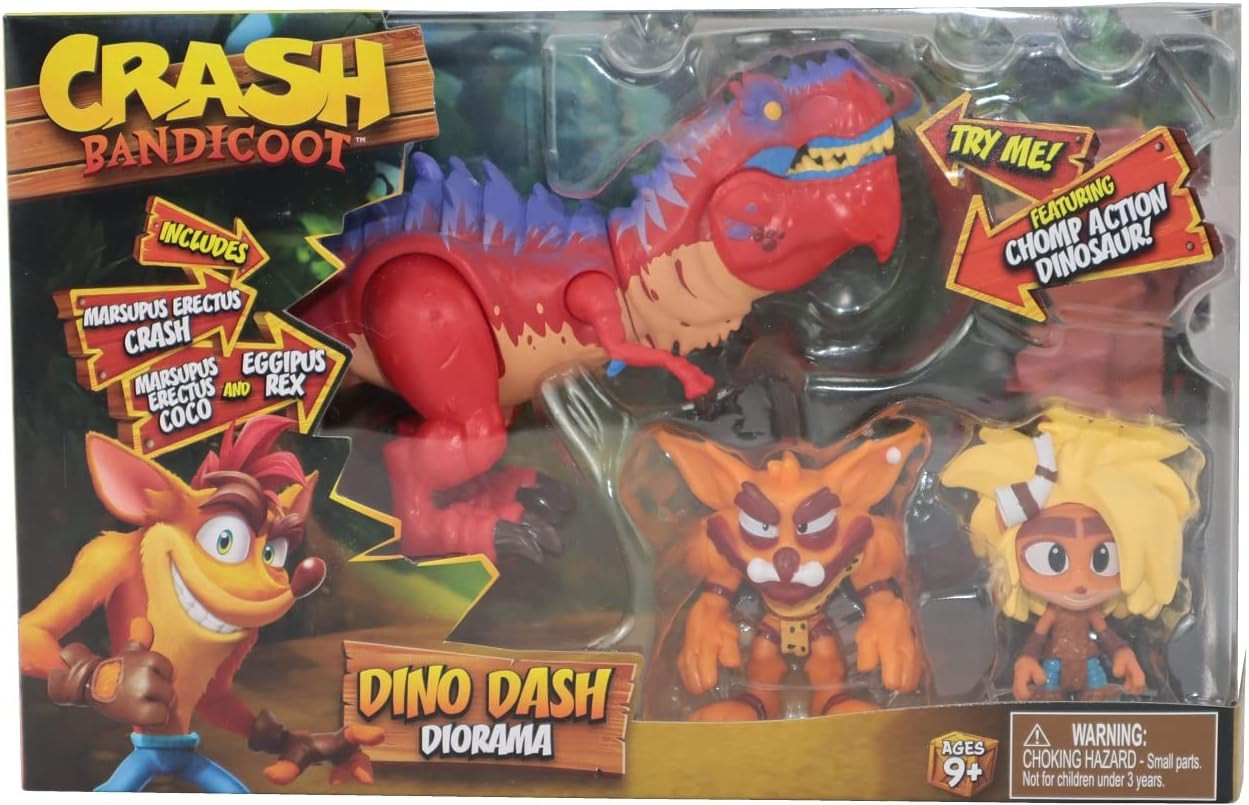 Crash Bandicoot - Dino Dash Diorama