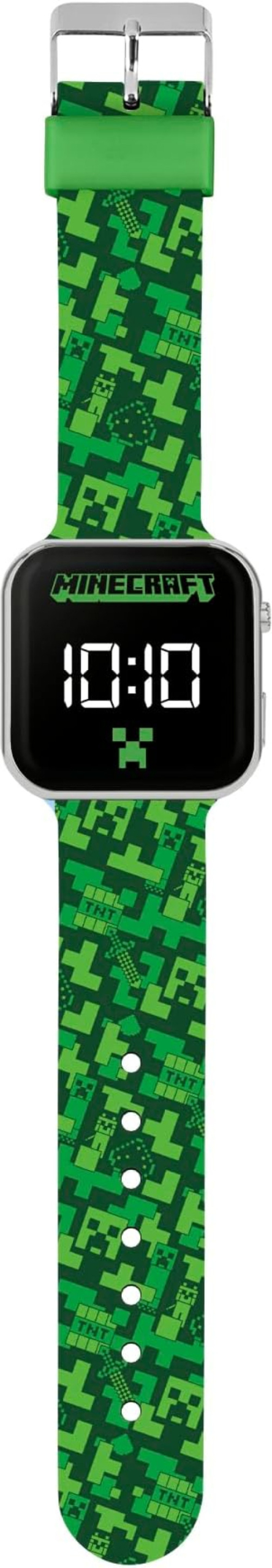 Minecraft - Creeper Print LED Watch