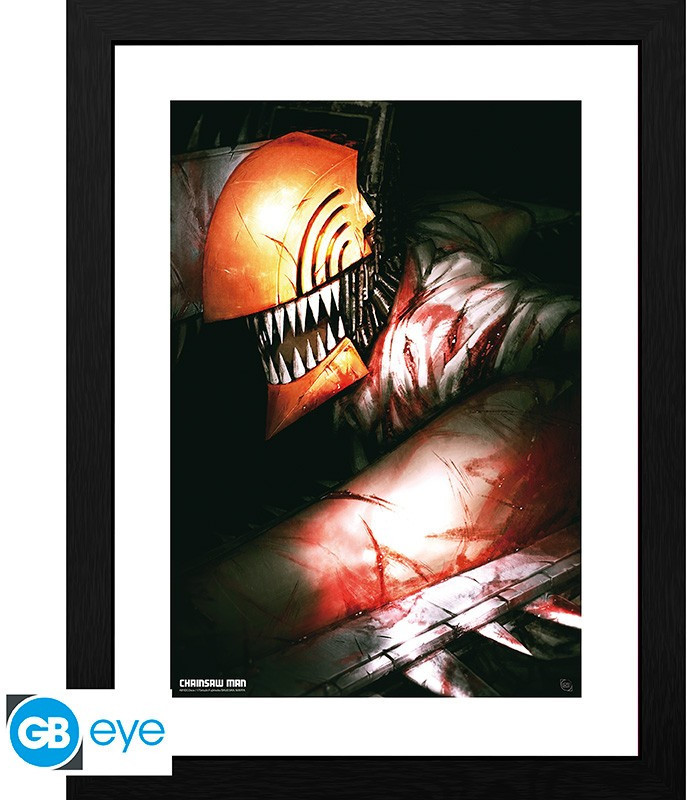Chainsaw Man Framed Print - Chainsaw Man