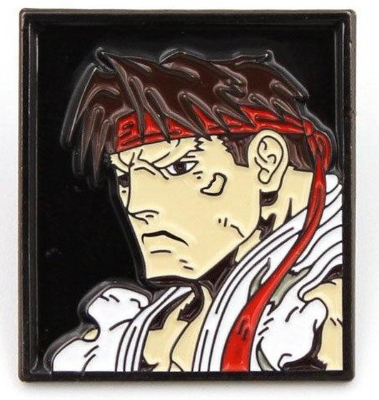 Street Fighter Pin Badge: Ryu