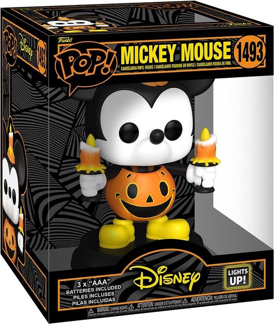 Disney Holiday Funko Pop Vinyl: Halloween Mickey Mouse Supersized (SFX)