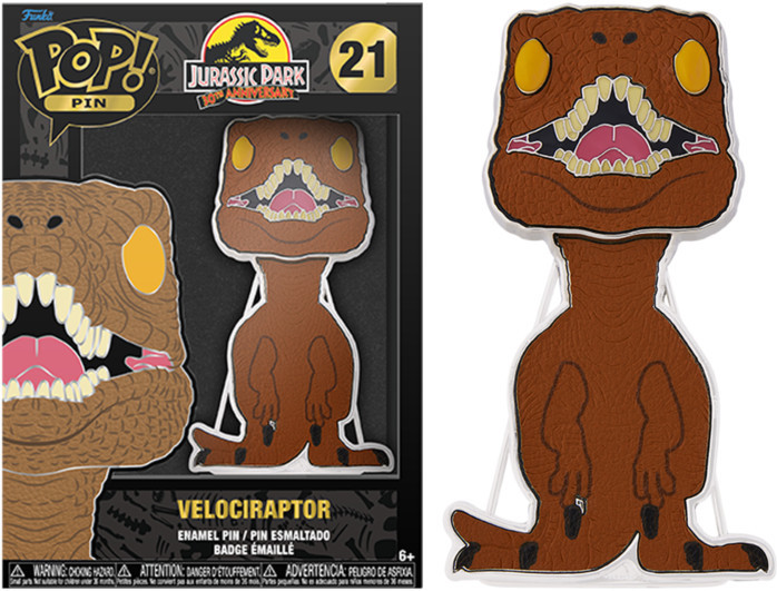 Jurassic Park - Velociraptor Pop Pin