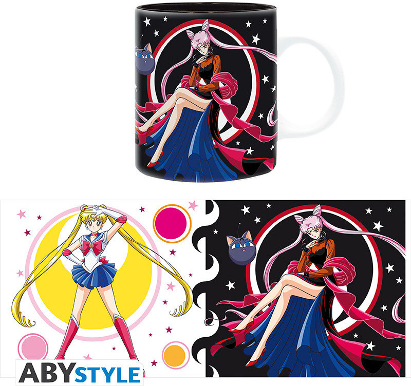 Sailor Moon Mug - Sailor Moon vs Black Lady