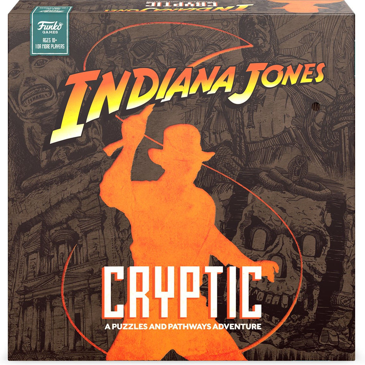 Indiana Jones Funko Boardgame - Cryptic A Puzzles and Pathways Adventure