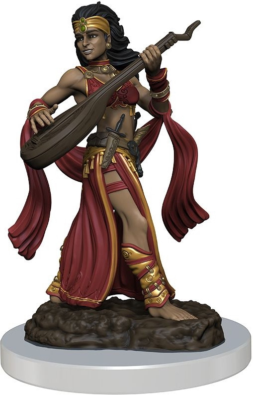 Pathfinder Battles: Female Human Bard Premium Painted Figure