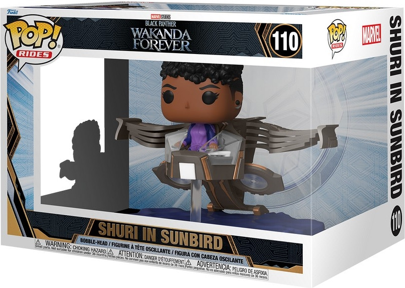 Black Panther Wakanda Forever Funko Pop Vinyl: Shuri in Sunbird