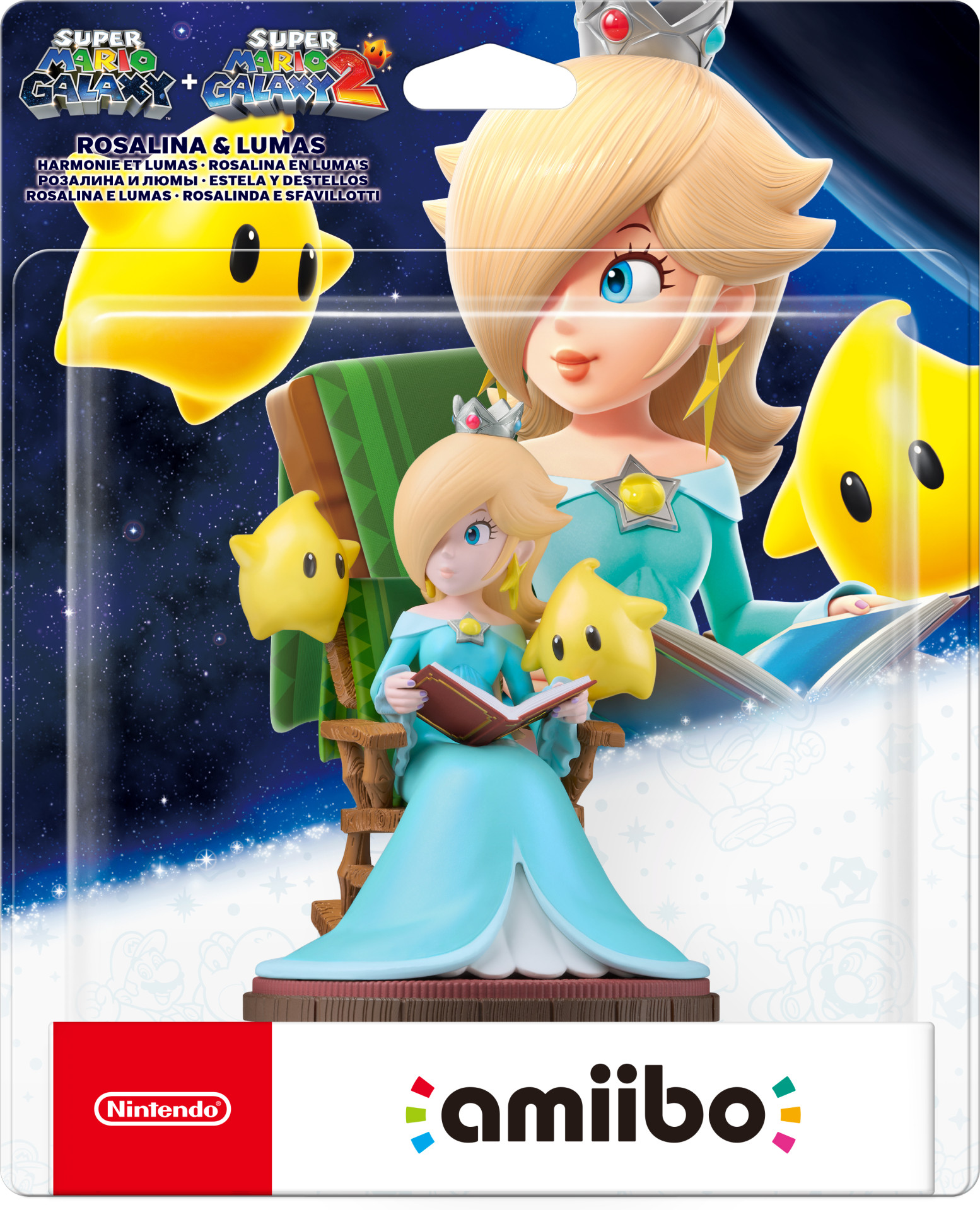Amiibo Super Mario Galaxy 1+2 - Rosalina & Lumas