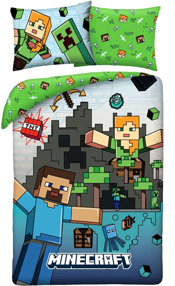 Minecraft Duvet Set - Ver. 7 (140x200cm)