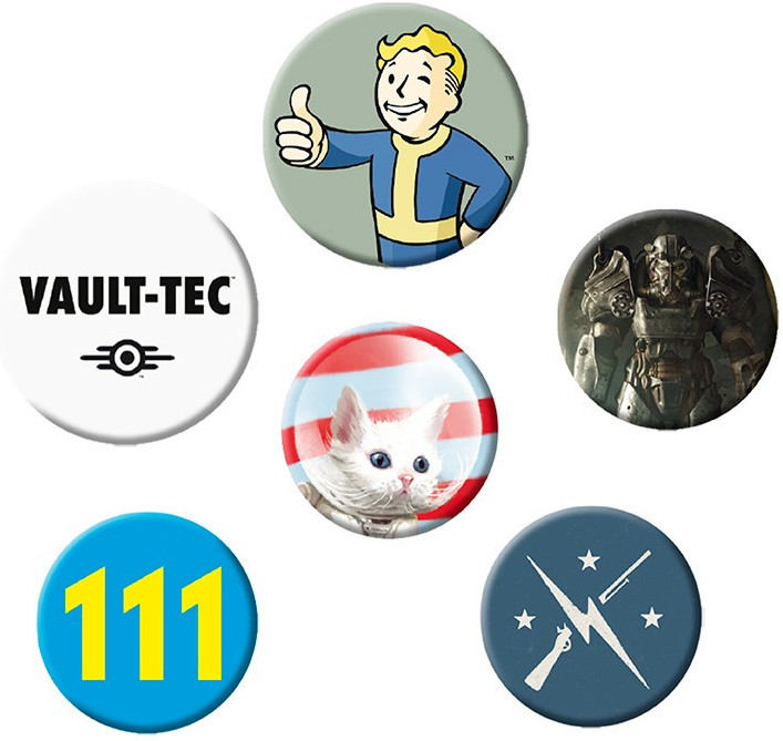 Fallout Pin Badge Pack