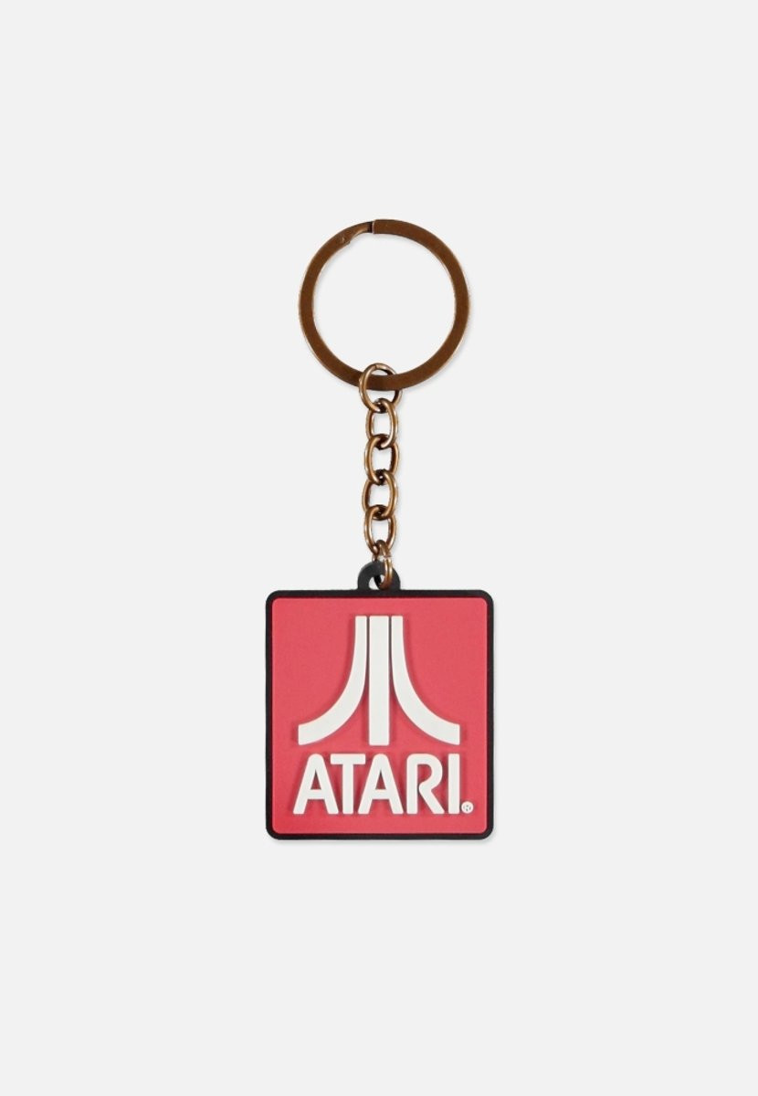 ATARI - Logo Rubber Keychain