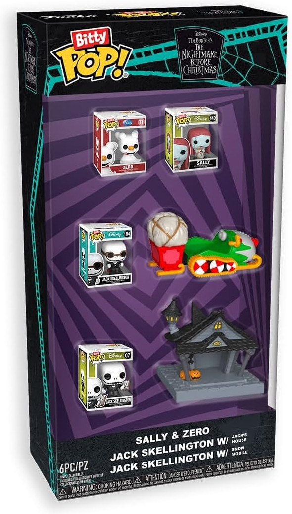 The Nightmare Before Christmas Funko Bitty Pop! Starter Set