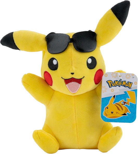 Pokemon Pluche - Pikachu with Summer Sunglasses