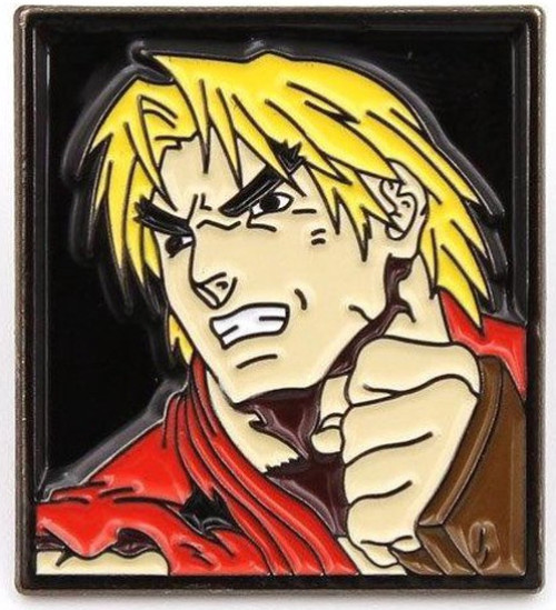 Street Fighter Pin Badge: Ken