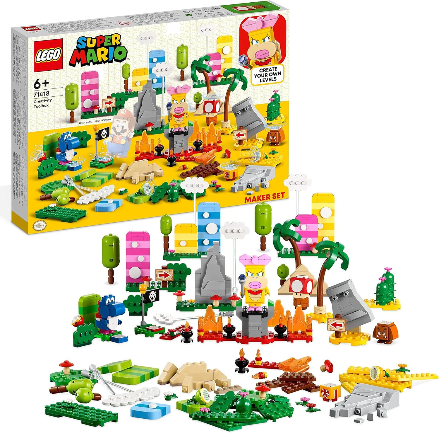 LEGO Super Mario - Creativity Toolbox Maker Set