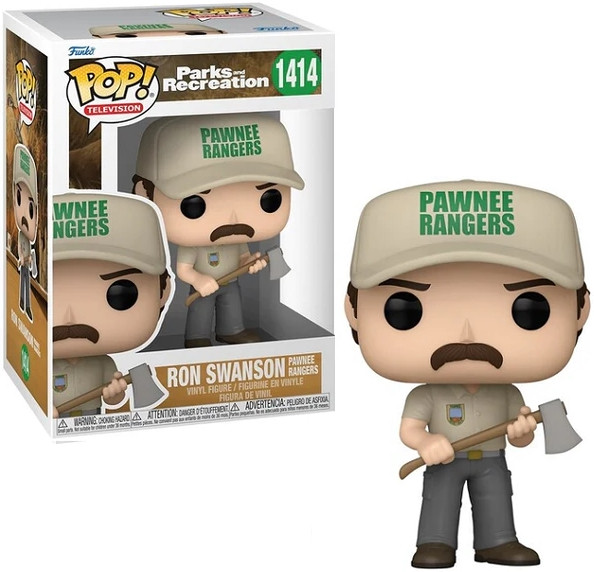 Parks and Recreation Funko Pop Vinyl: Ron (Ranger)