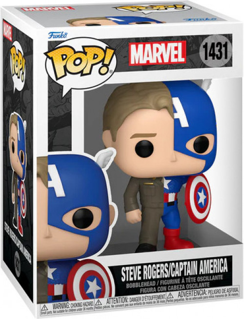 Marvel Funko Pop Vinyl: Steve Rogers/Captain America