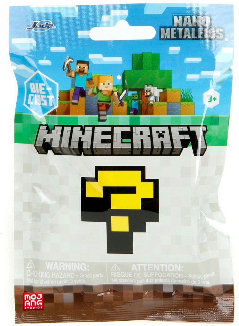 Minecraft Metalfigs Diecast Mini Figures Blind Bag - Wave 1