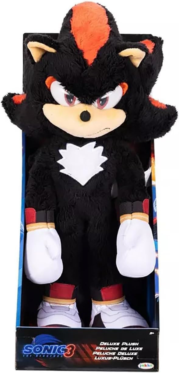 Sonic the Hedgehog 3 Deluxe Pluche - Shadow (33cm)