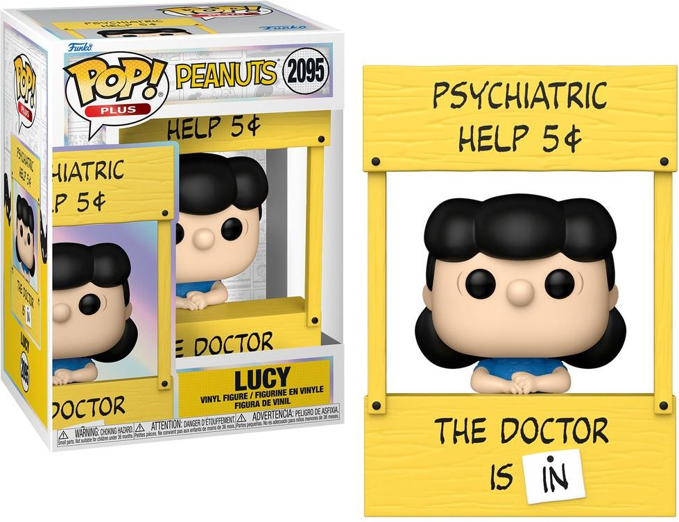 Peanuts Funko Pop Vinyl: Lucy (Psychiatric Booth)