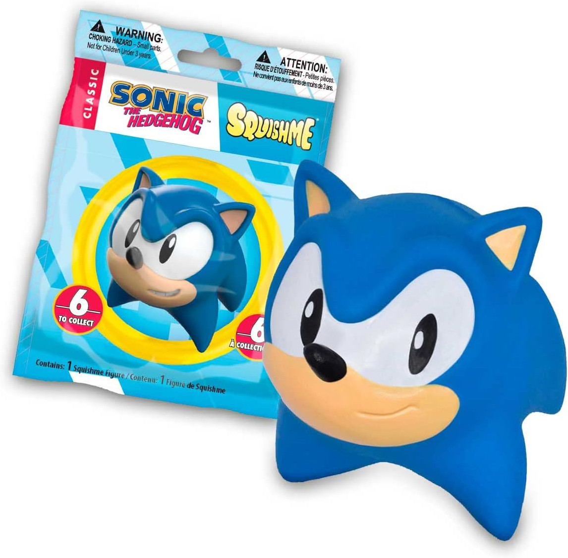Sonic the Hedgehog Squishme Figure