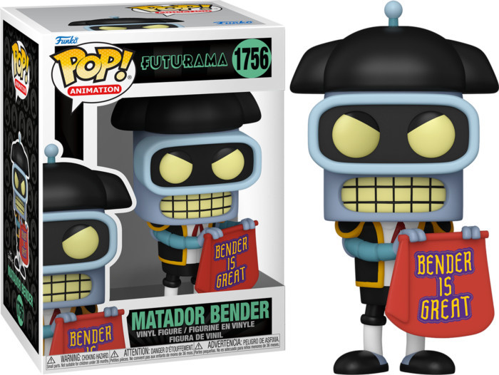 Futurama Funko Pop Vinyl: Matador Bender
