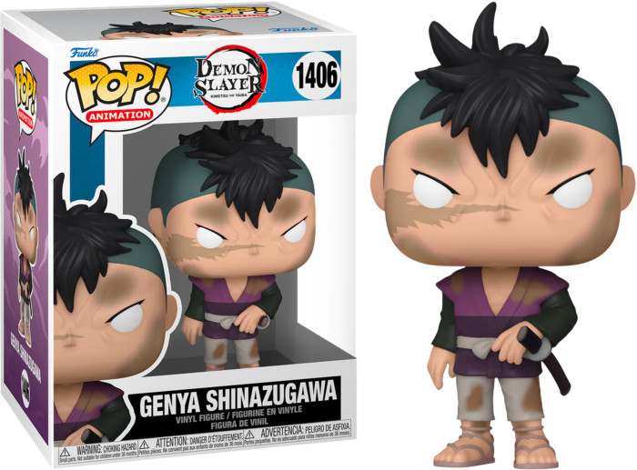 Demon Slayer Kimetsu no Yaiba Funko Pop Vinyl: Genya Shinazugawa