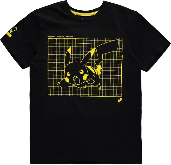Pokémon - Attacking Pika Men's T-shirt