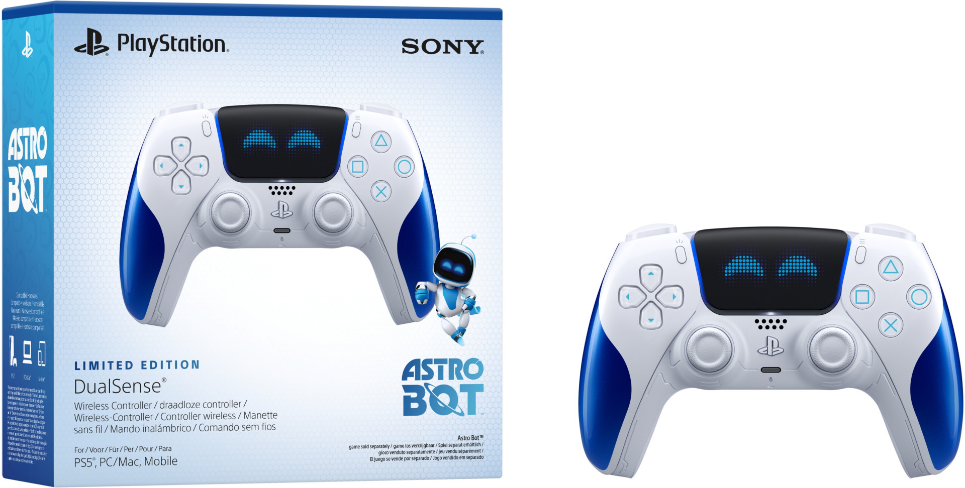 Sony DualSense Wireless Controller - Astro Bot Joyful Limited Edition