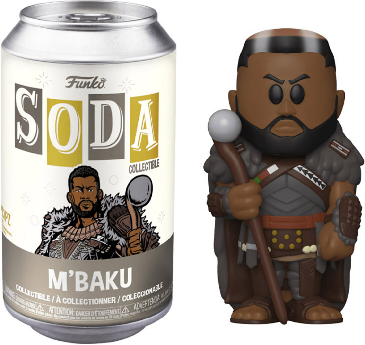Marvel Black Panther Wakanda Forever Funko Vinyl Soda: M'Baku