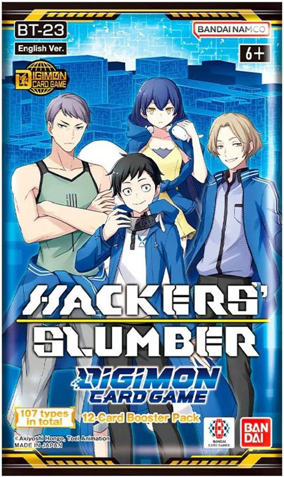 Digimon TCG BT-23 Hackers Slumber Booster Pack