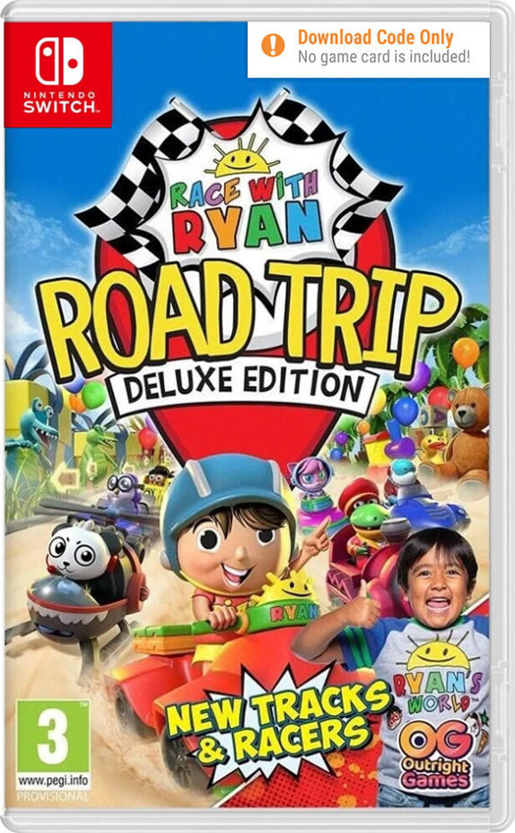 Race with Ryan: Roadtrip Deluxe Edition (code in a box)