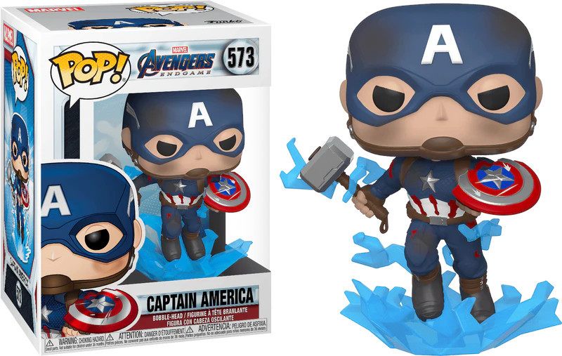 Avengers Endgame Funko Pop Vinyl: Captain America