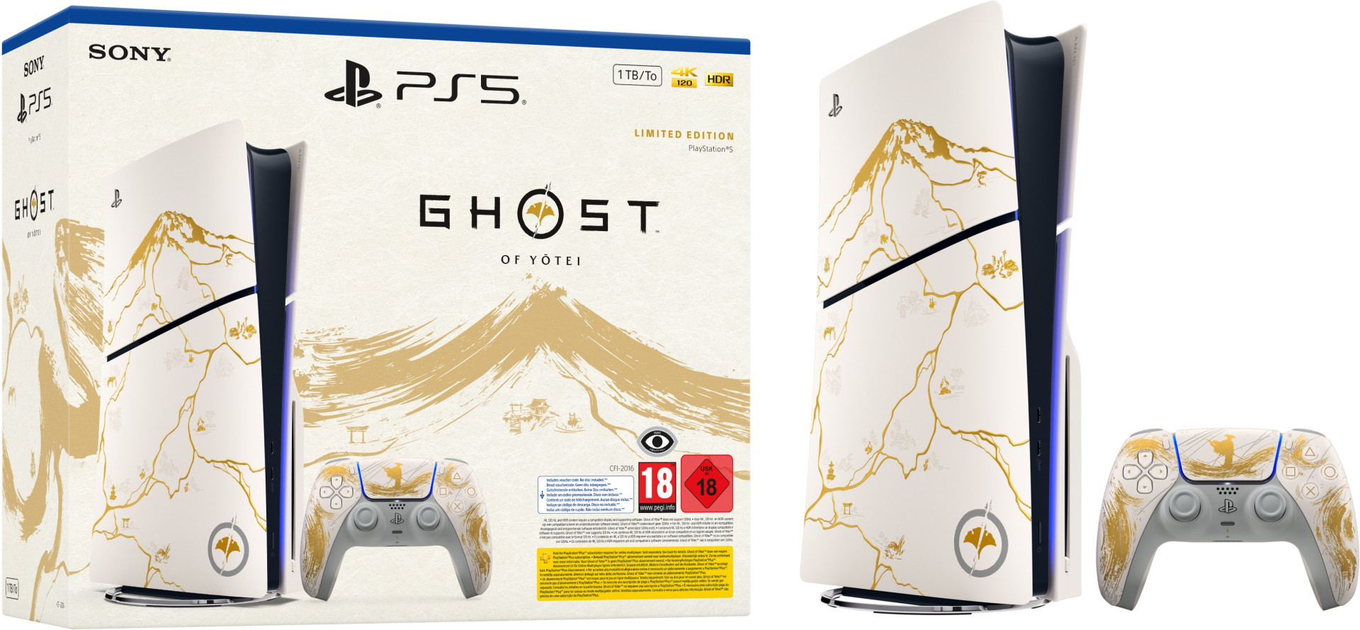 PlayStation 5 Ghost of Yōtei Gold Limited Edition