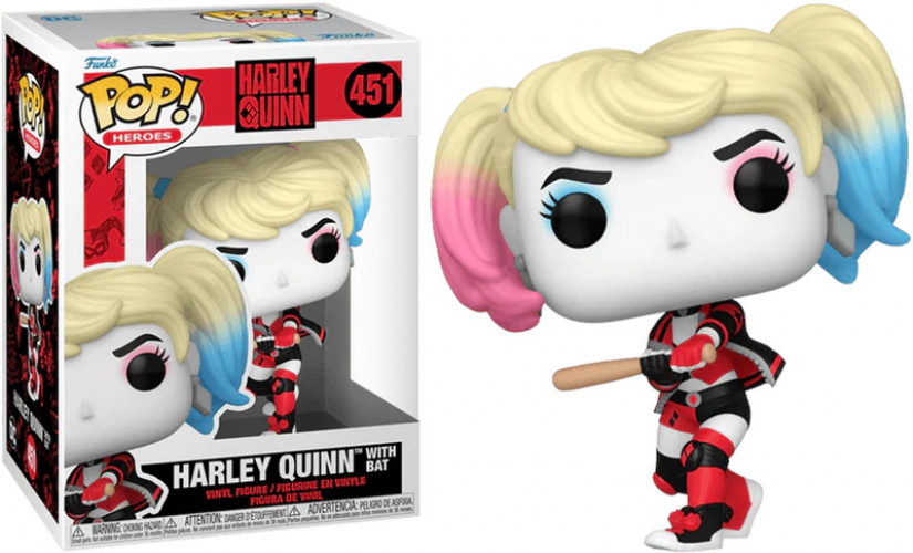 DC Harley Quinn Funko Pop Vinyl: Harley Quinn with Bat