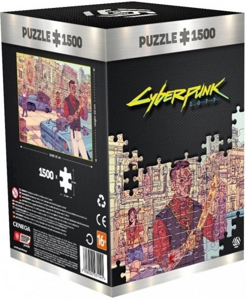 Cyberpunk 2077 Puzzle - Valentinos (1500 pieces)