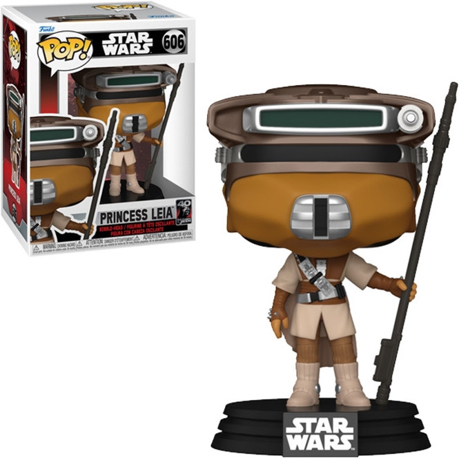 Star Wars: Return of the Jedi 40th Anniversary Funko Pop Vinyl: Leia Boushh