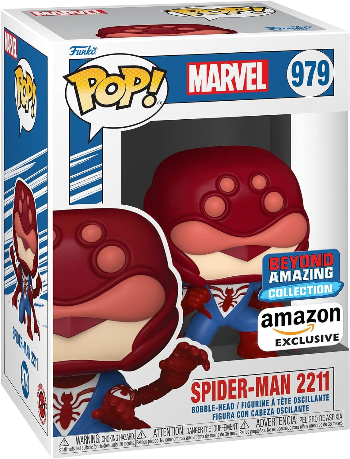 Marvel Spider-Man: Beyond Amazing Funko Pop Vinyl: Spider-Man 2211 (Amazon Exclusive)