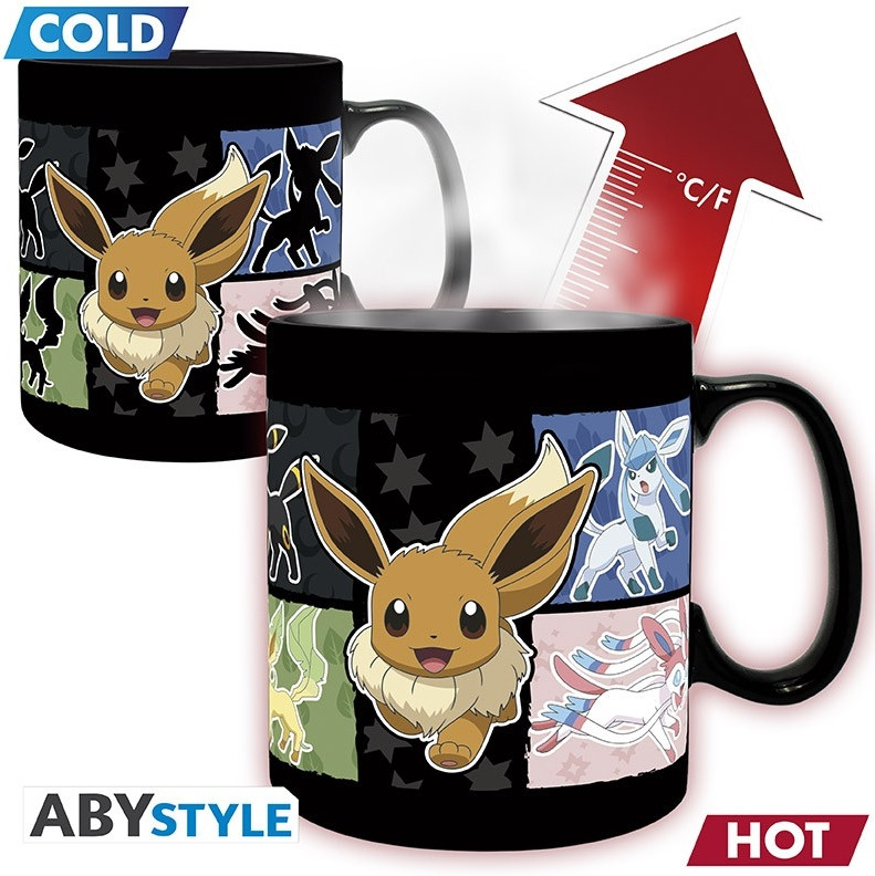 Pokemon Heat Change Mug - Eevee